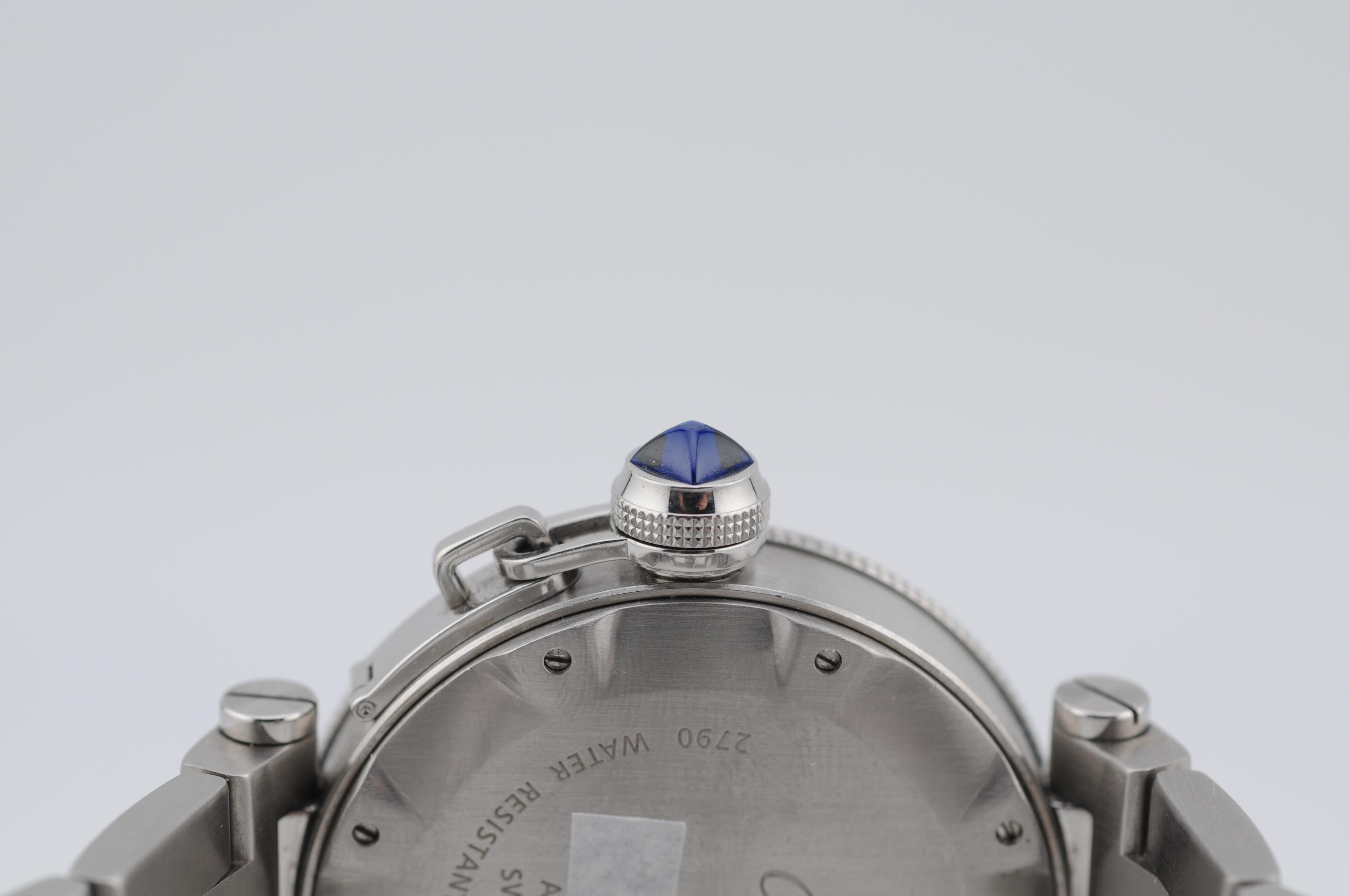 Cartier Pasha XL Seatimer 40mm Ref. 2790 – Automatic Stainless Steel 9