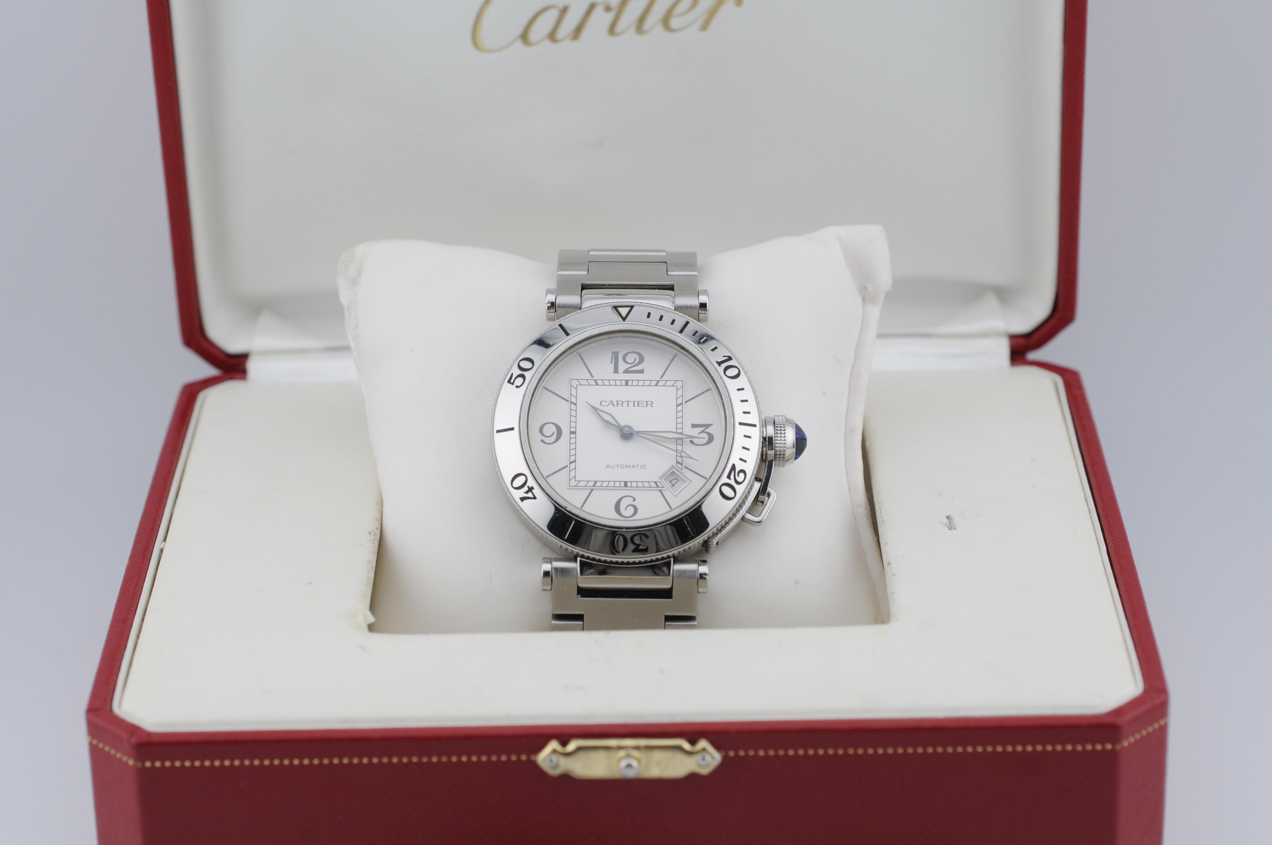 Aesthetic Movement Cartier Pasha XL Seatimer 40mm Ref. 2790 – Automatic Stainless Steel