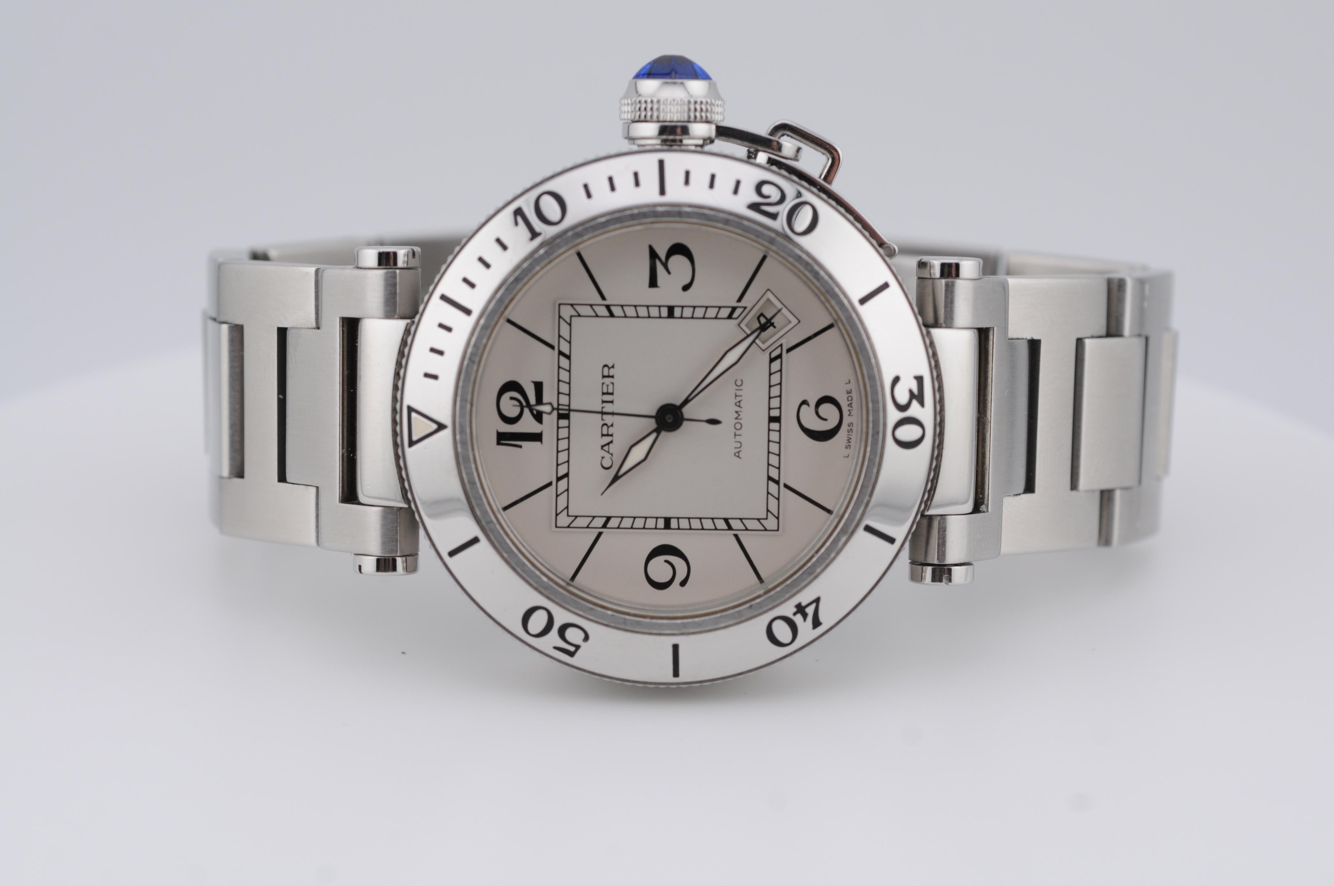 Cartier Pasha XL Seatimer 40mm Ref. 2790 – Automatic Stainless Steel 1