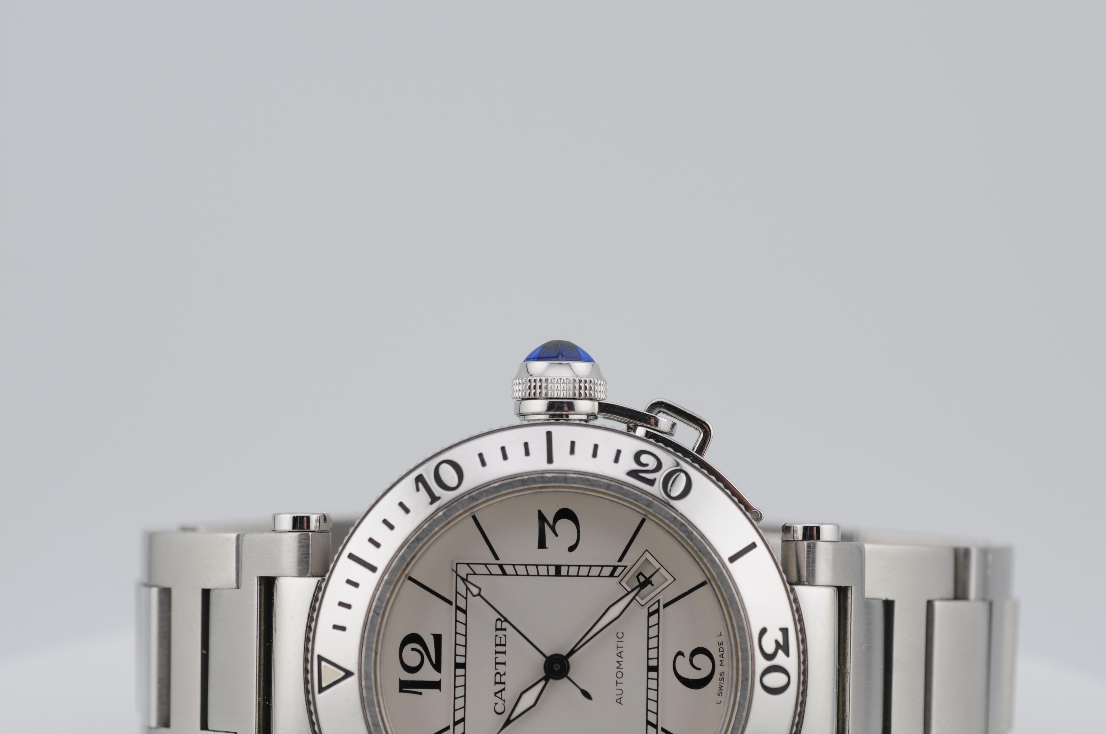 Cartier Pasha XL Seatimer 40mm Ref. 2790 – Automatic Stainless Steel 3