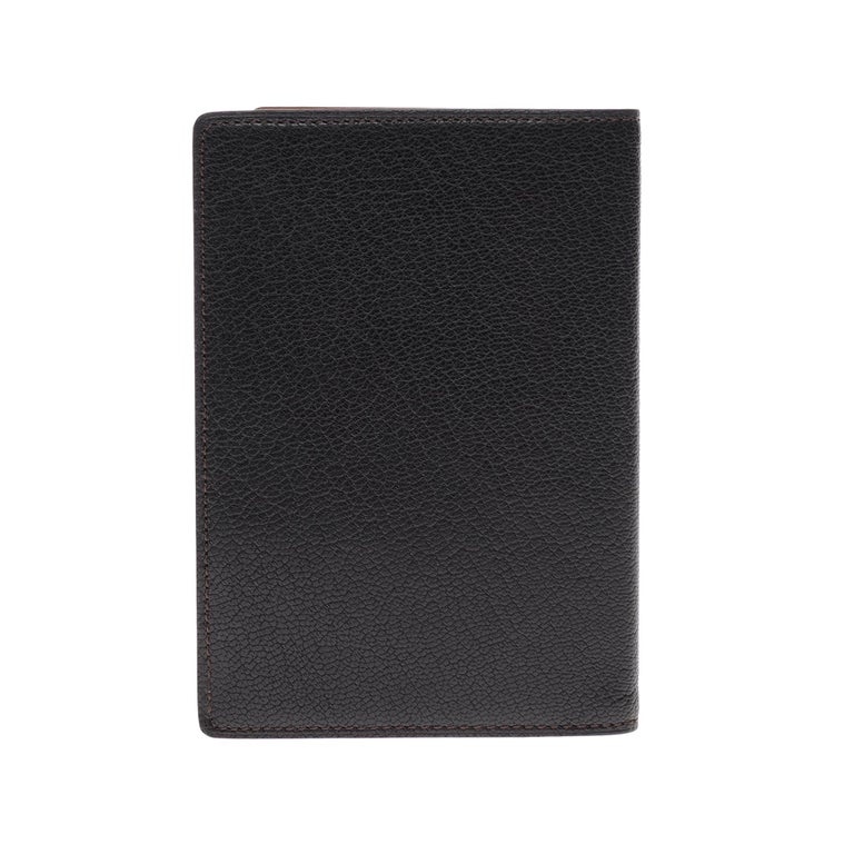 Cartier Passport/Cards holder in black and gold goat leather in ...