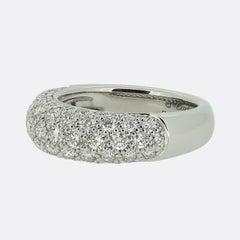 Cartier Pavé Diamond Set Ring