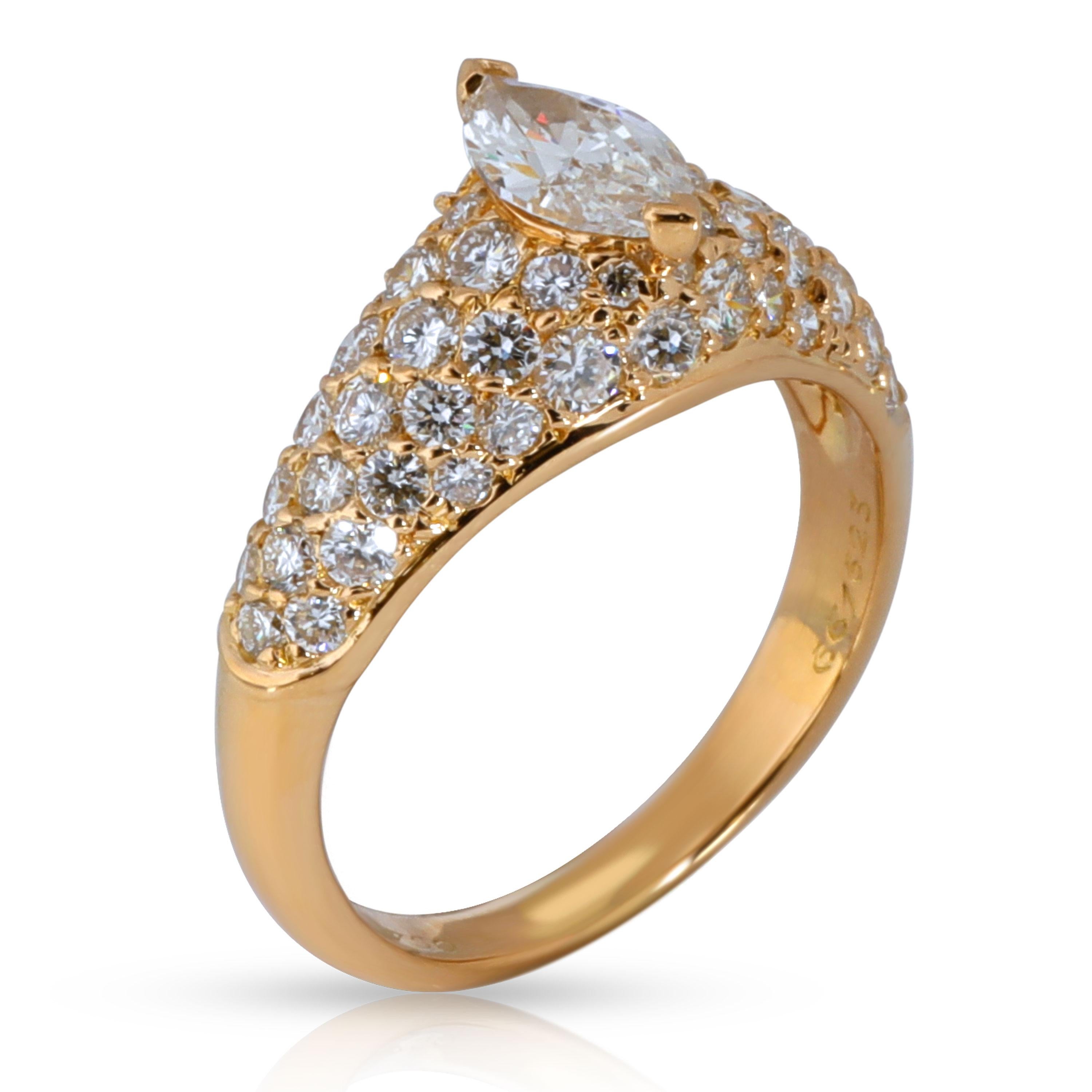 cartier marquise diamond ring