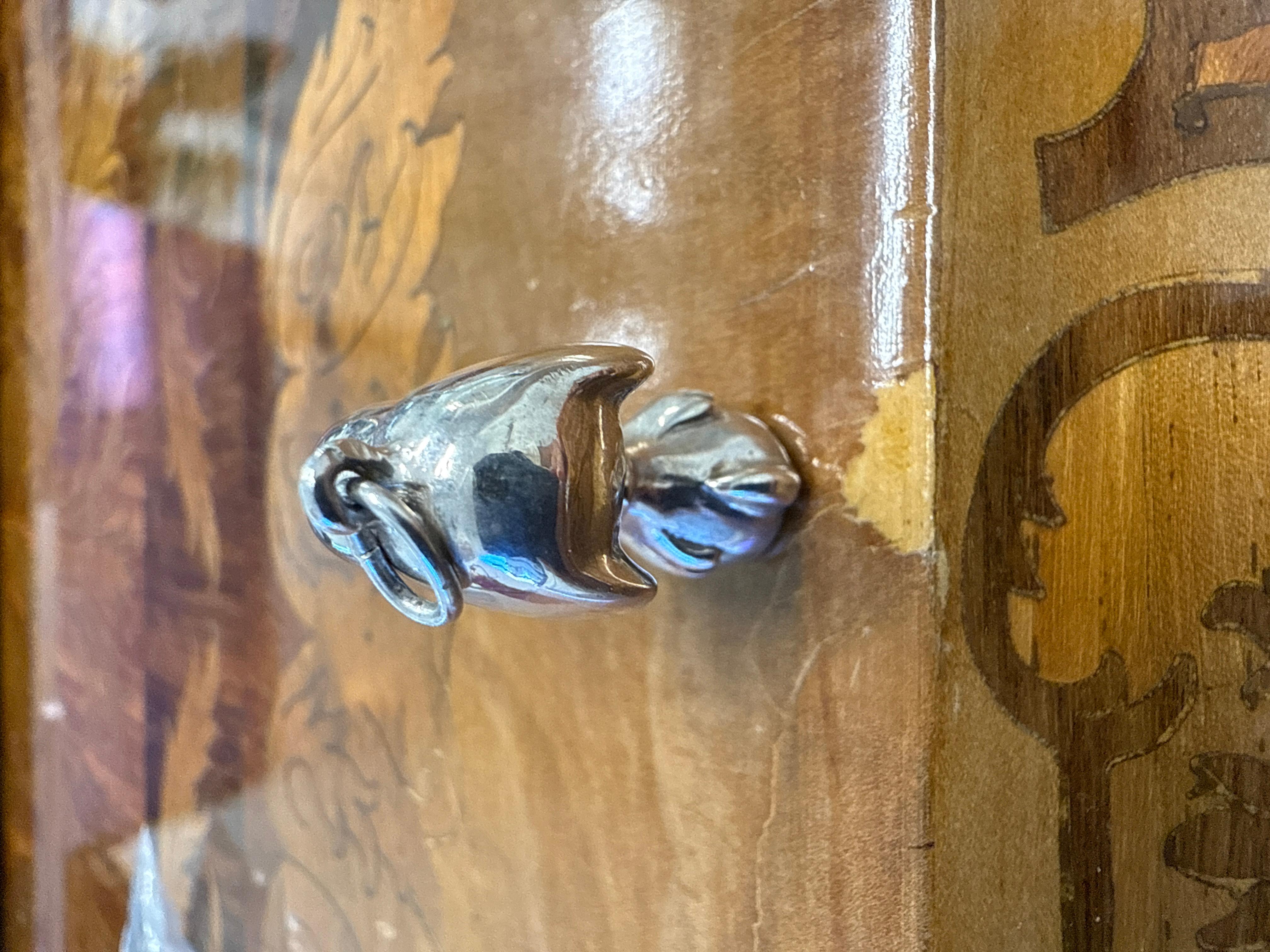 da uomo o donna Cartier Ciondolo Snoopy in argento sterling della banda dei Peanuts Retro anni '50 - '60! in vendita