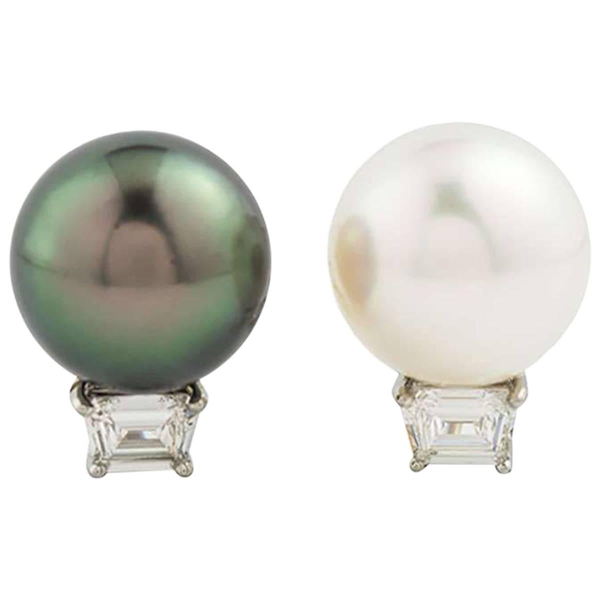 cartier pearl earrings prices