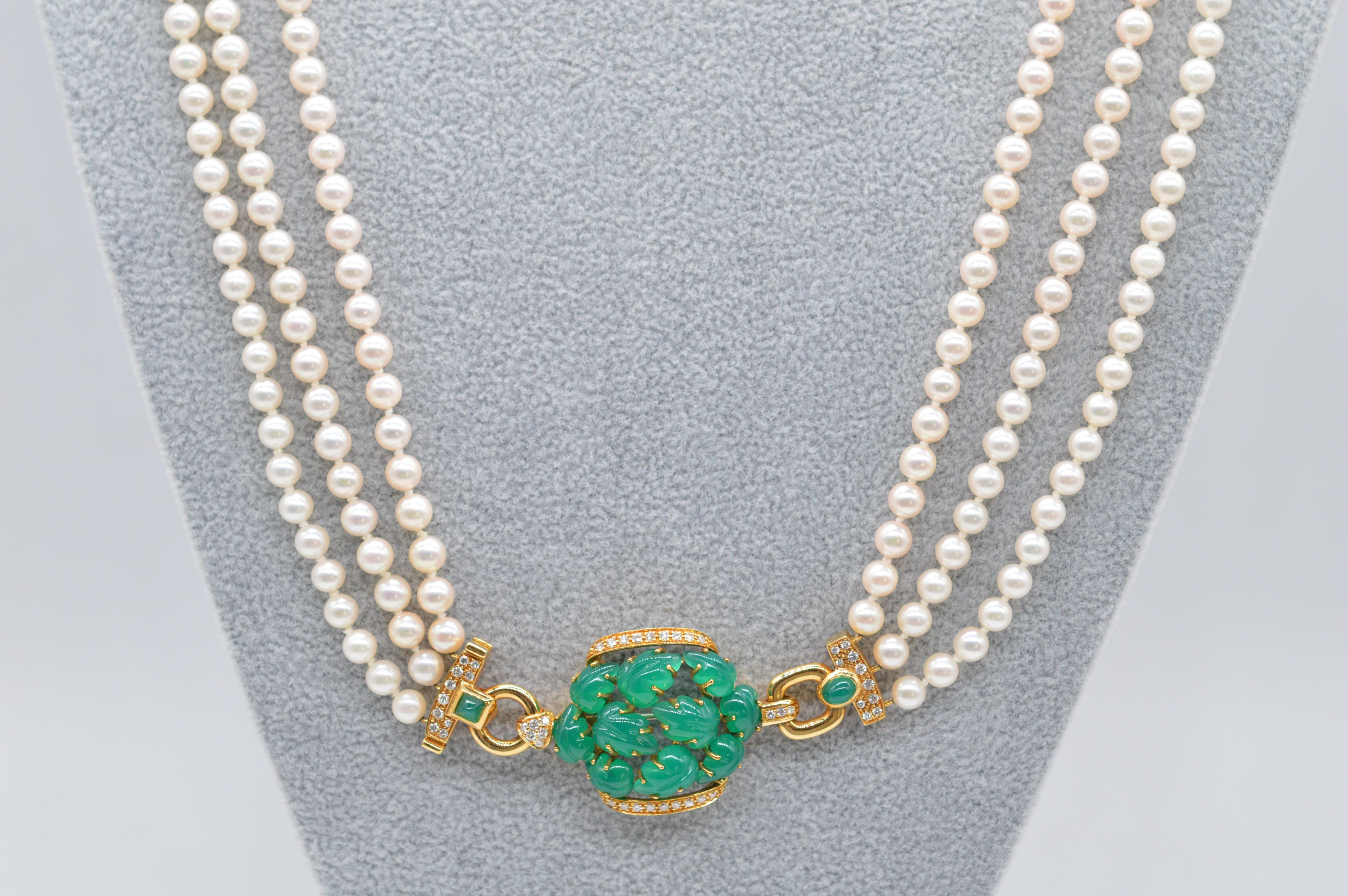cartier pearl necklace