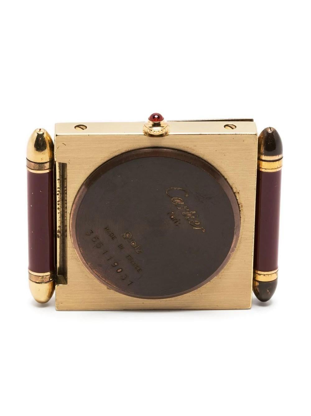 Cartier Pendulette 50mm im Zustand „Gut“ in London, GB