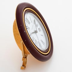 Cartier Pendulette Alarm Clock, Mechanically Wound, 90mm x 75mm, Circa 1980