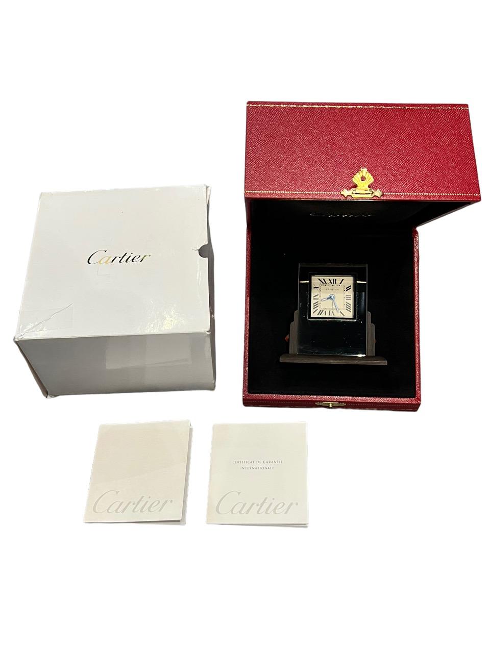 Cartier Pendulette Table Clock 8