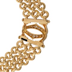 Cartier Penelope 18K Yellow Gold 0.80ct Diamond Necklace CA15-070926