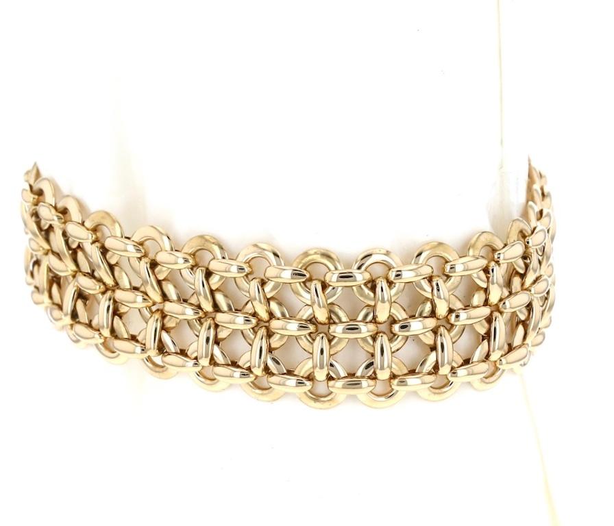 Cartier Penelope Bracelet in 18K Gold For Sale 1