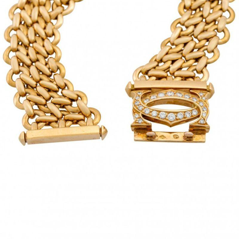 Modern Cartier 'Penelope Double C' Exclusive Bracelet For Sale