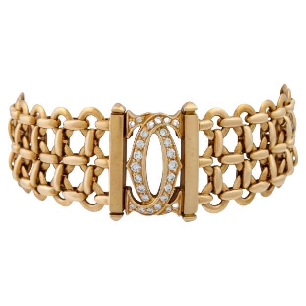 Cartier 'Penelope Double C' Exclusive Bracelet For Sale