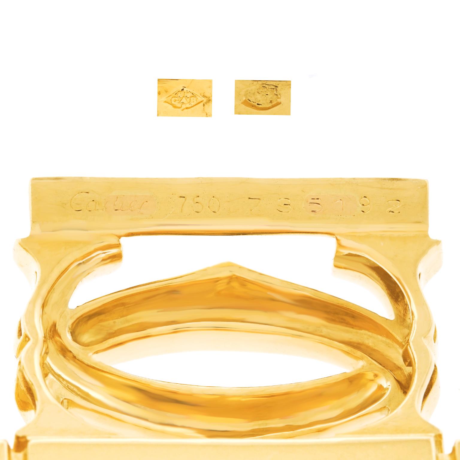 Women's or Men's Cartier Penelope Gold Bracelet