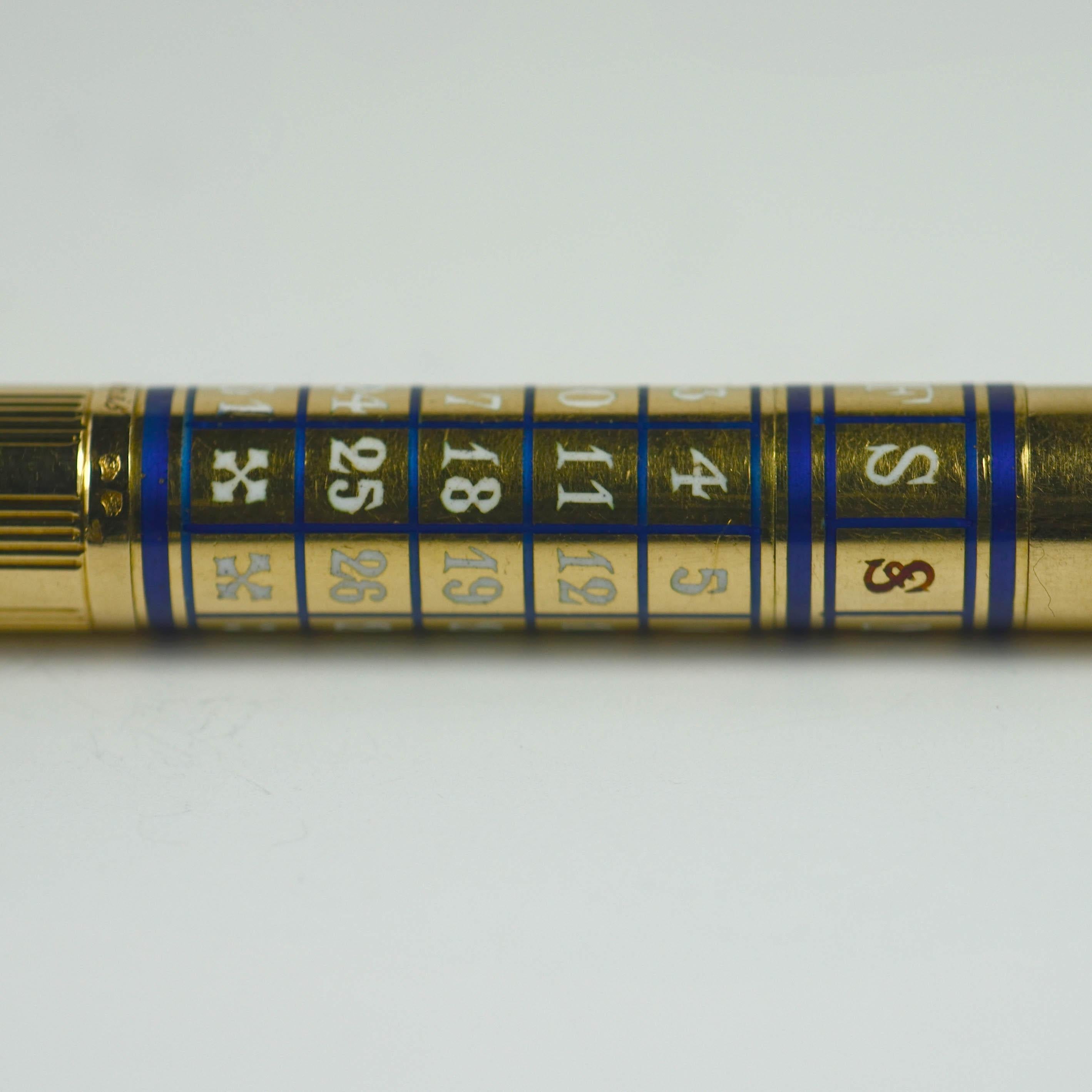 cartier gold mechanical pencil