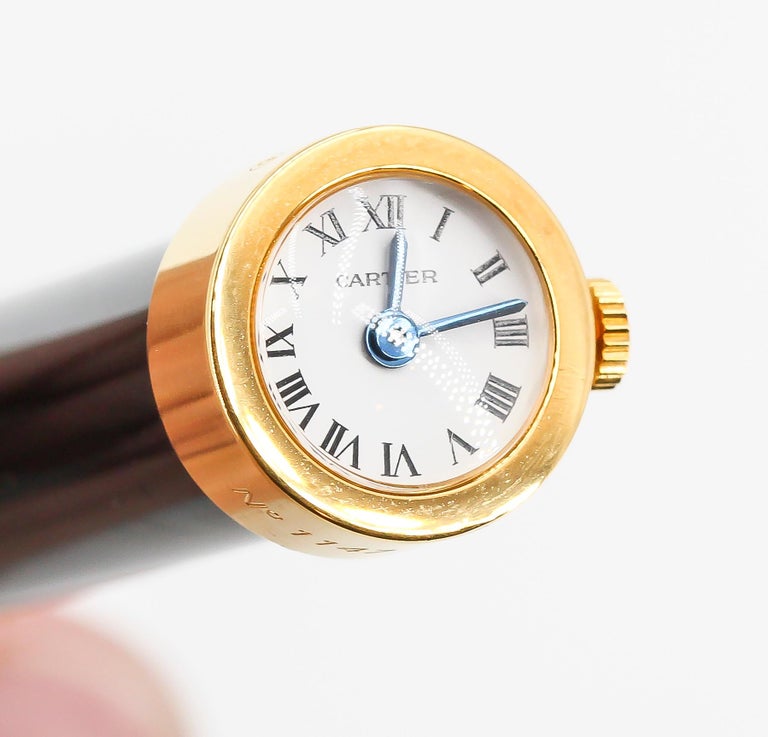 Cartier Perpetual Calendar Limited Edition Watch Pen For Sale at 1stDibs