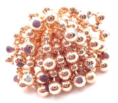 Cartier Perruque Paris Nouvelle Vague Diamond Pink Sapphire Rose Gold Ring