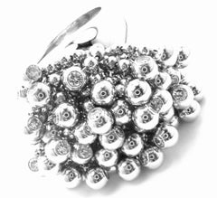 Cartier Perruque Paris Nouvelle Vague Diamond White Gold Ring