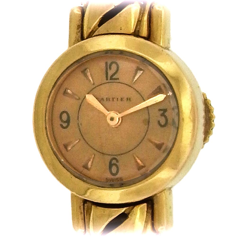 Cartier Pink Gold European Watch and Clock Co. Manual Cocktail ...