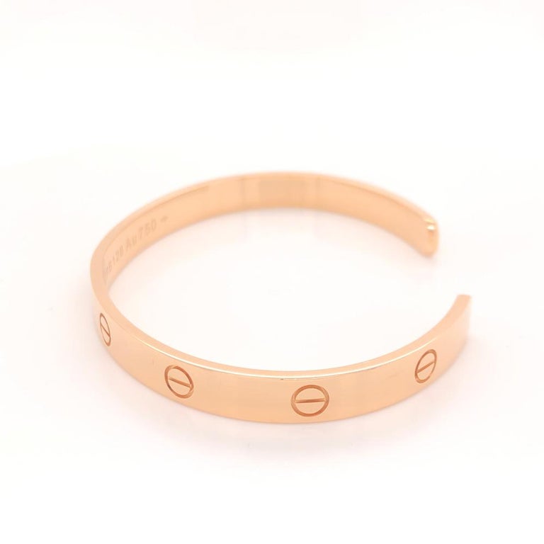 Cartier Love Bracelet Rose Gold Pink Pink gold ref.253129 - Joli Closet