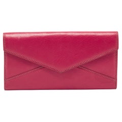 Cartier Les Must Envelope Portefeuille trifold en cuir rose