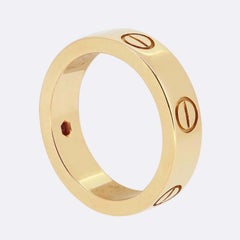 Cartier Pink Sapphire LOVE Ring Size N (54)