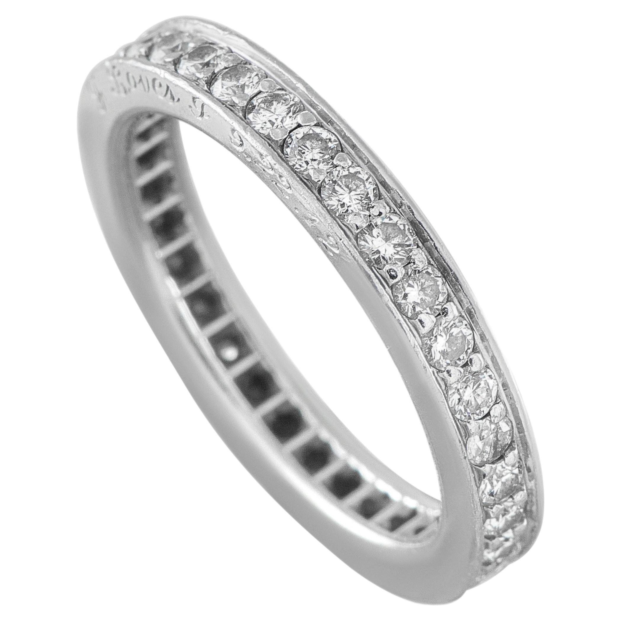 Cartier Ewigkeitsring aus Platin mit 0,66 Karat Diamanten, Art.-Nr. ZJ400649