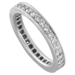 Cartier Platinum 0.66ct Diamond Eternity Band Ring ZJ400649