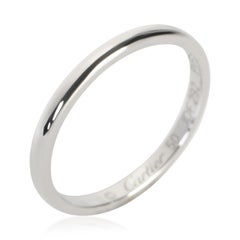 Cartier Platinum 1895 2mm Band