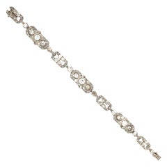 Cartier, Platinum 18K Gold Diamond Bracelet, IAJA