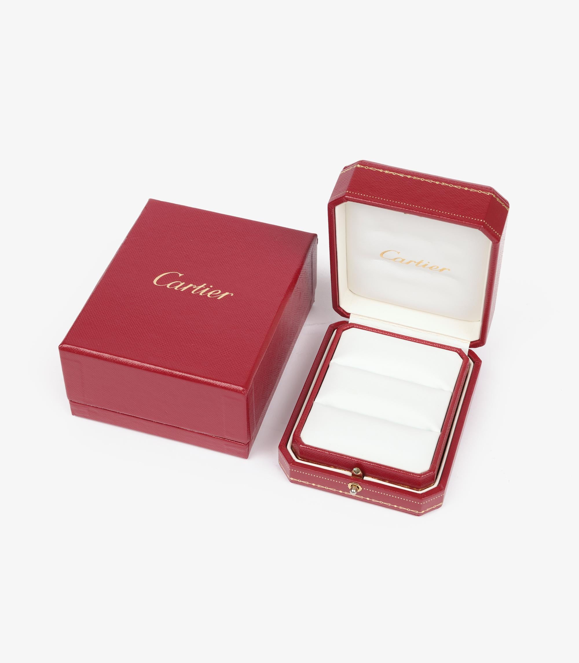 Cartier Platinum 2.5mm 1895 Wedding Band Ring 2