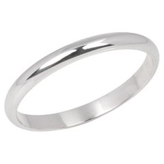 Used Cartier Platinum 1895 Wedding Band Ring