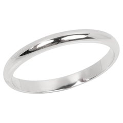 Cartier Platinum 2.5mm 1895 Wedding Band Ring