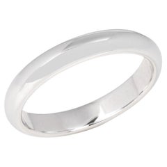 Cartier Platinum 1895 Wedding Band Ring