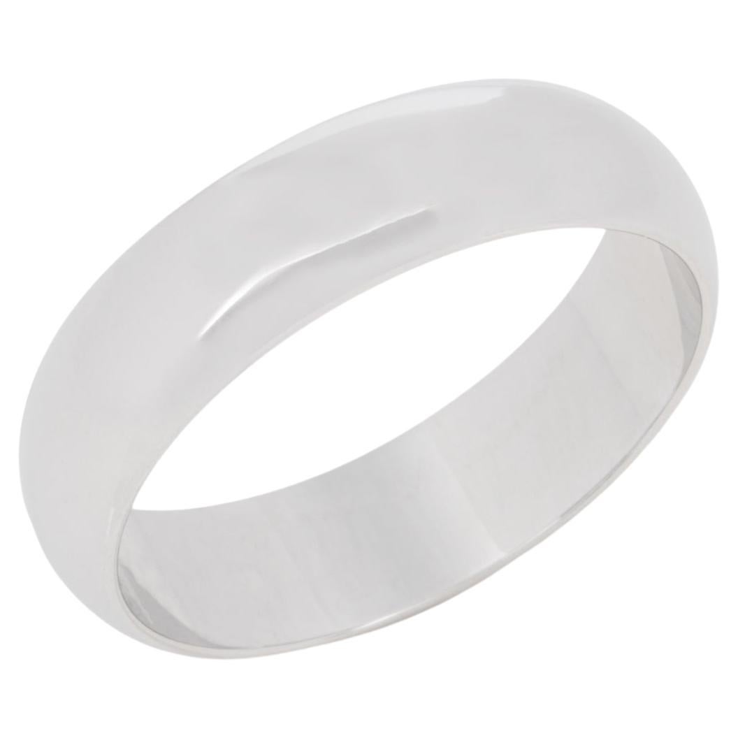 Cartier Platinum 5mm 1895 Wedding Band Ring For Sale