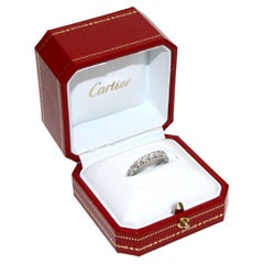 Cartier Platinum Destinee Diamond Eternity Band Size54
