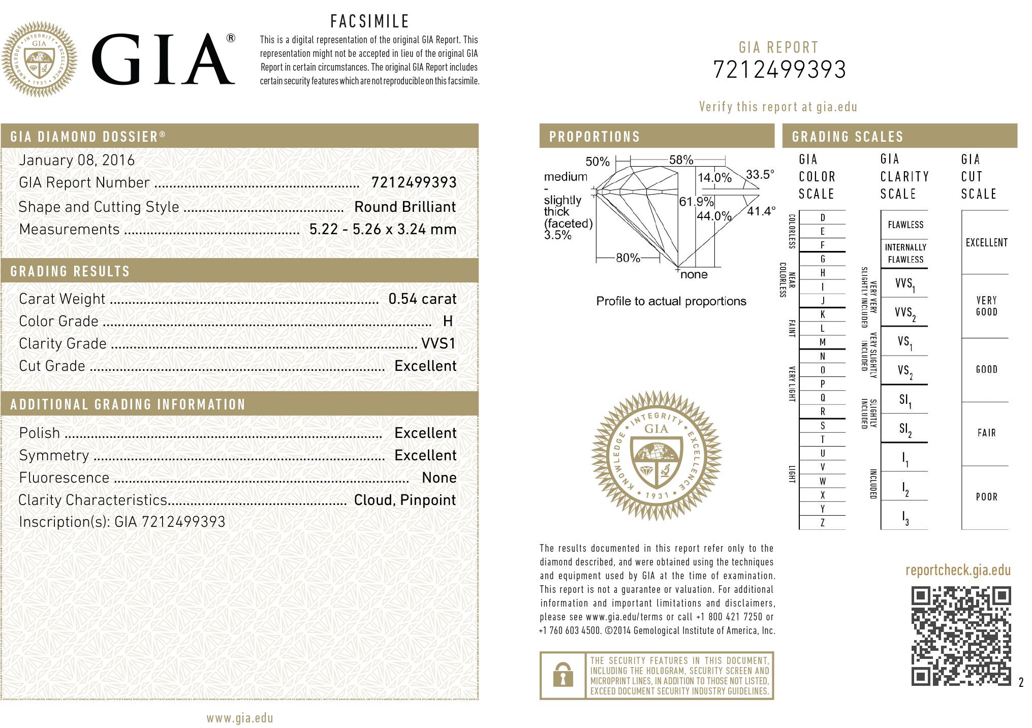Cartier Platinum Destinée Solitaire GIA Certified Diamond Ring For Sale 5