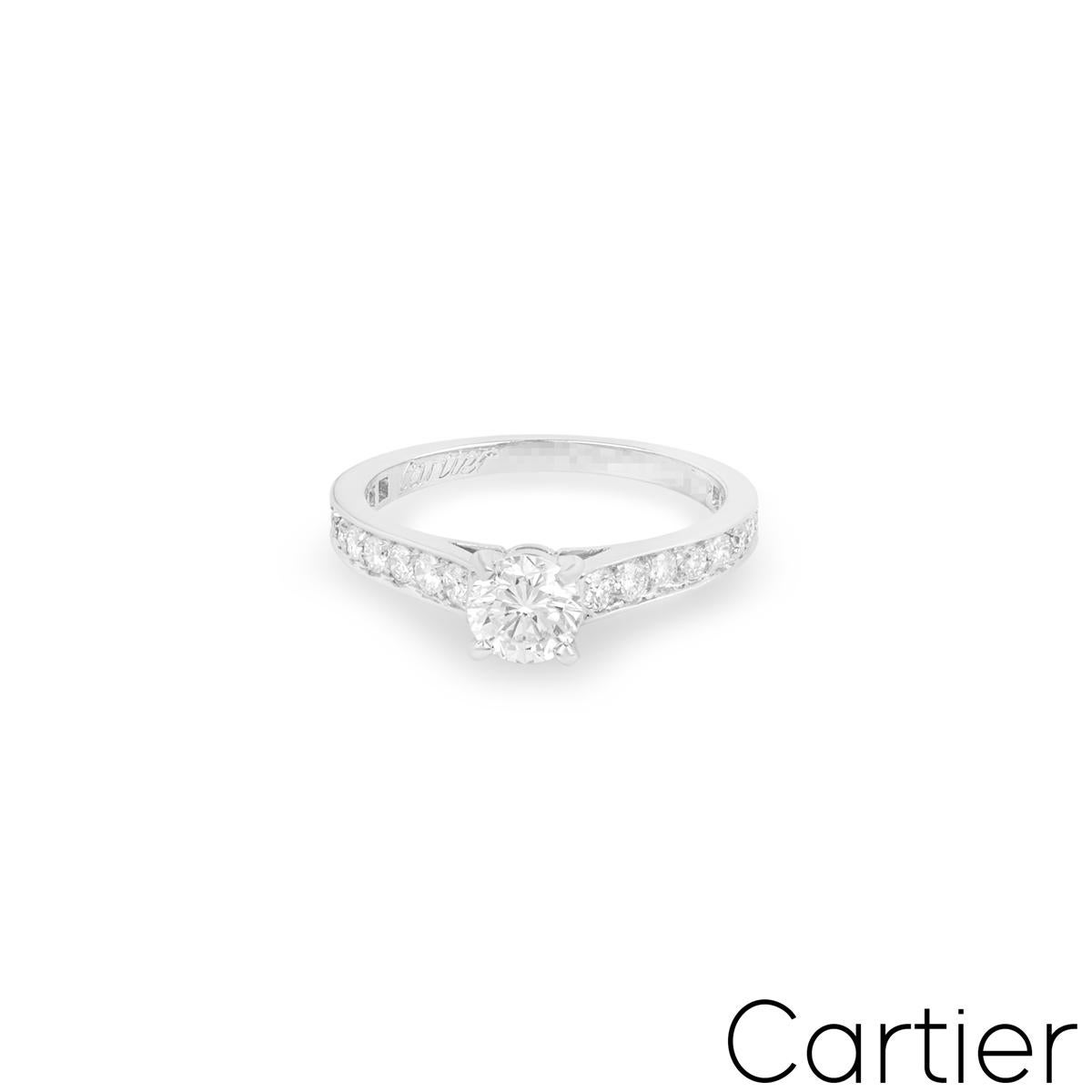 cartier solitaire ring