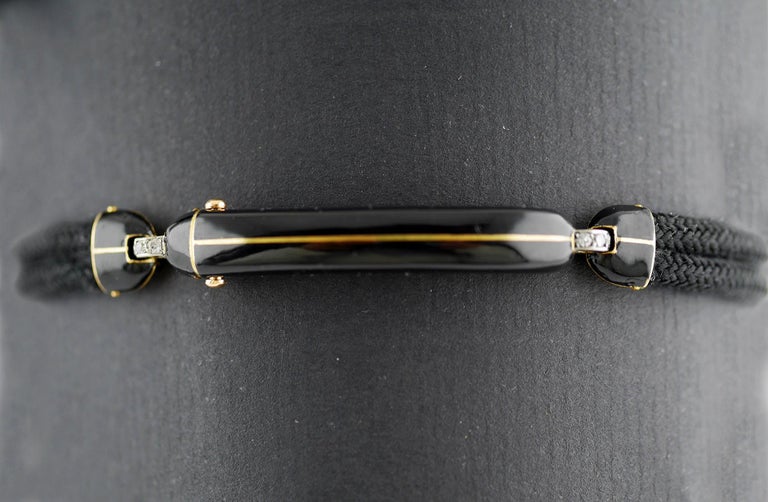 Cartier Platinum Diamond Art Deco Wristwatch, circa 1925 at 1stDibs
