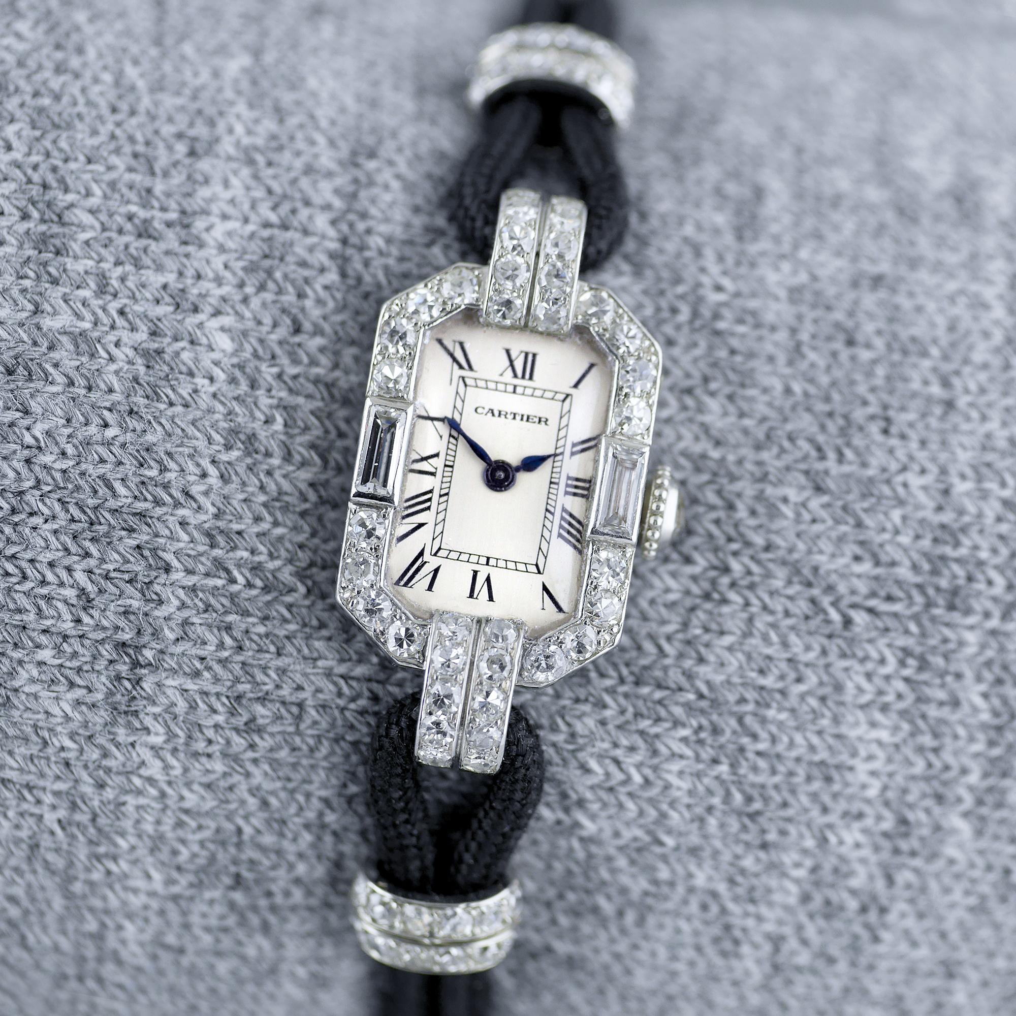 art deco cartier watch