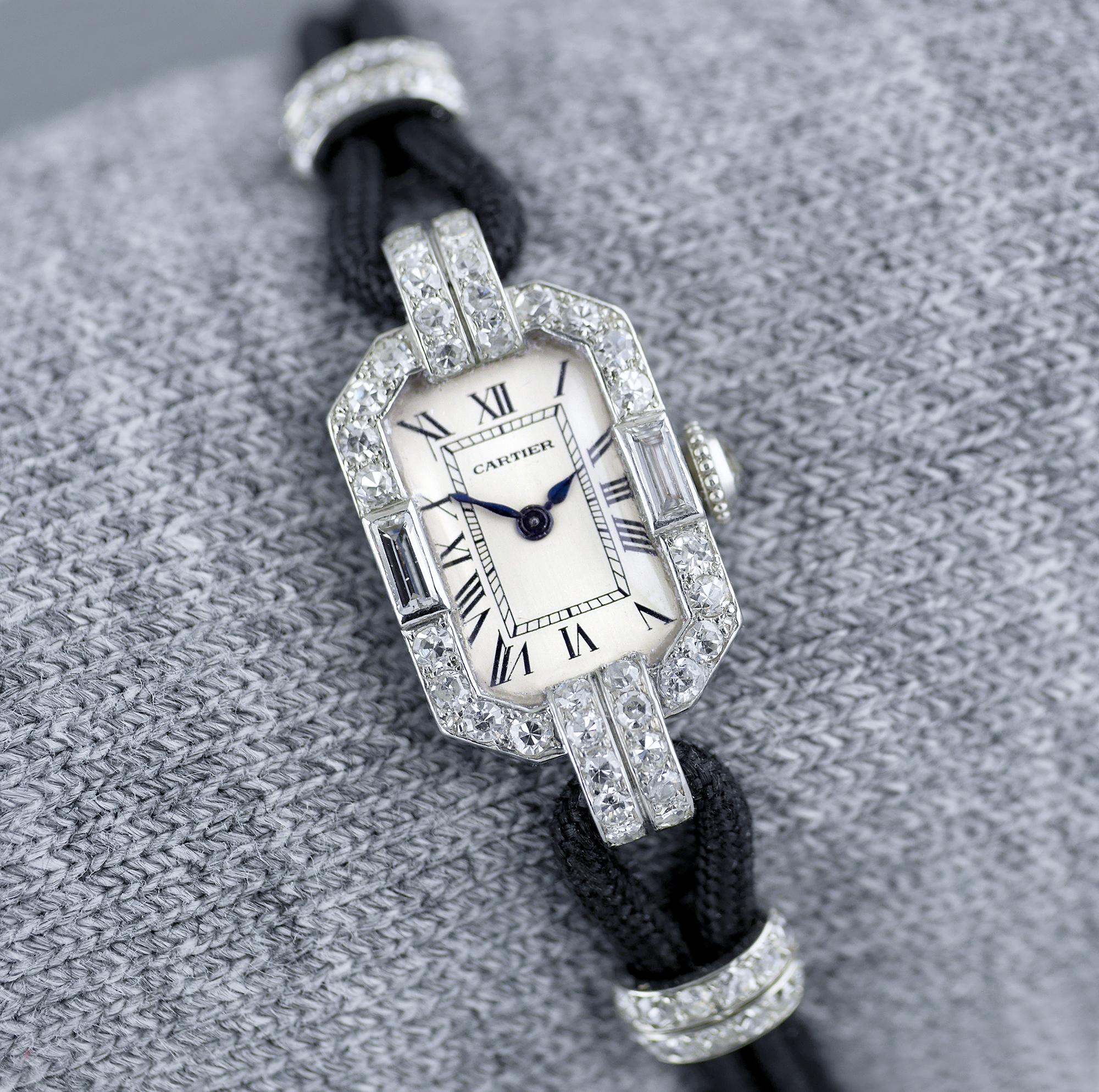 art deco cartier watch