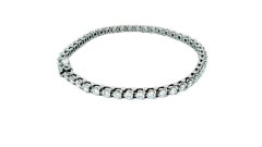 Cartier Platinum Diamond Line Bracelet