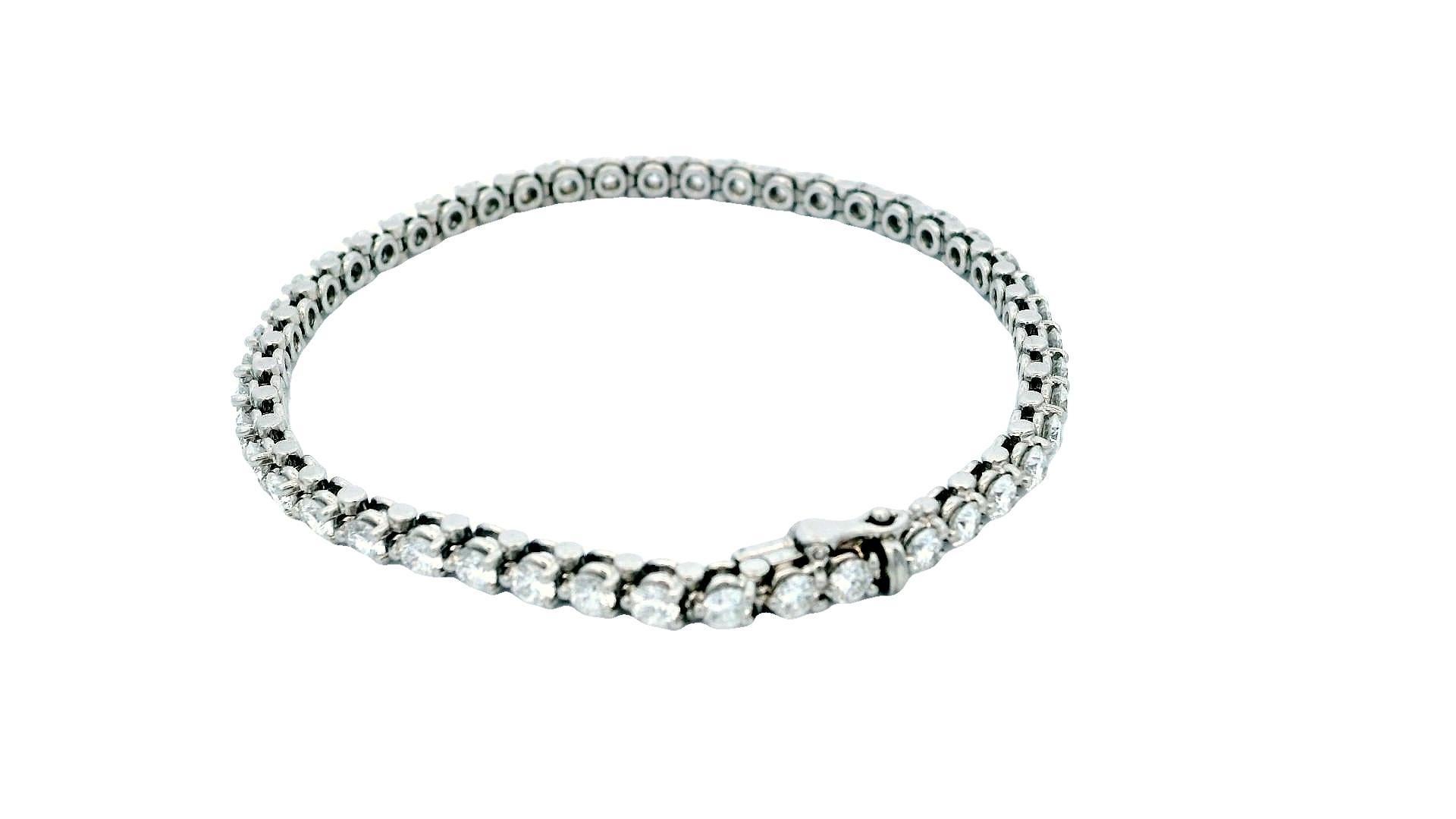 Cartier Platin-Diamant-Armband aus Platin im Zustand „Hervorragend“ im Angebot in Great Neck Plaza, NY