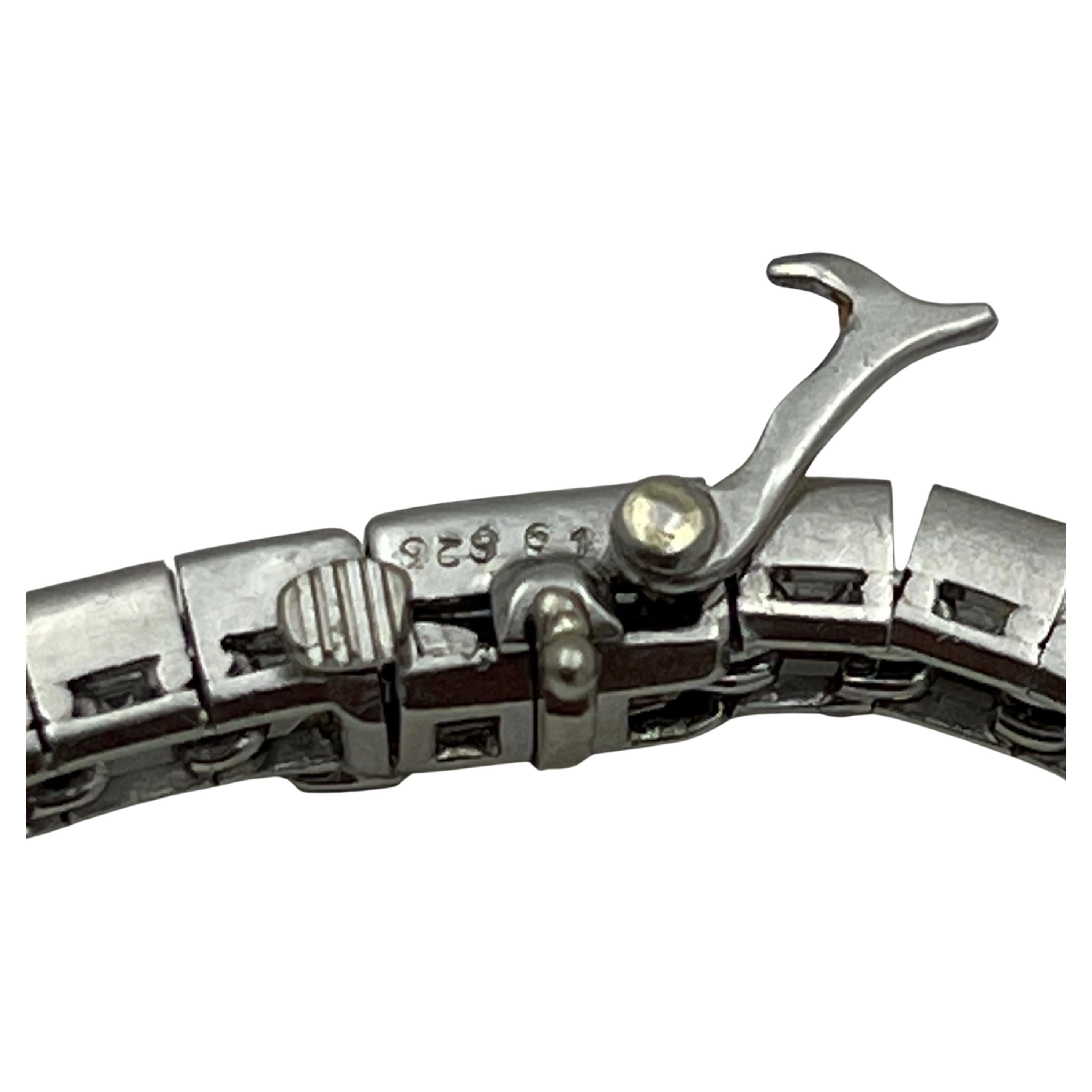 Cartier Bracciale dritto con diamanti in platino in vendita 2