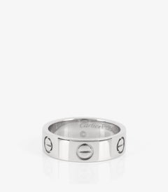Cartier Platinum Love Band Ring