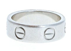 Cartier Platinum Love Ring 8.4g