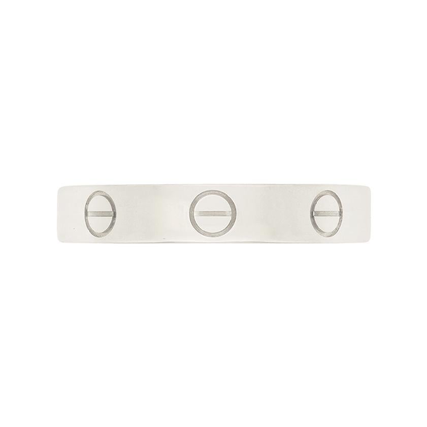 Cartier: Platin-Love-Ring Herren im Angebot
