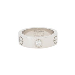 Cartier Platinum Love Ring Size 50