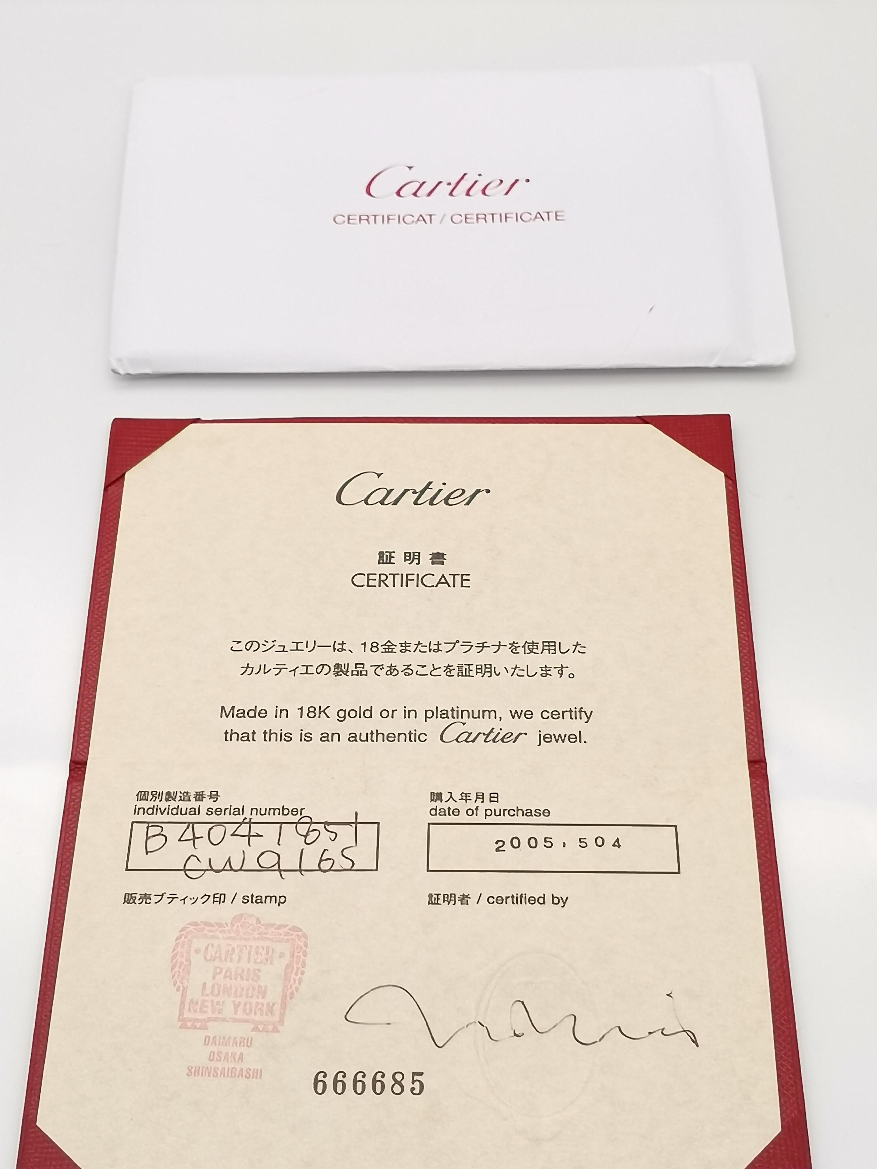 Cartier Platinum PT950 Love Ring 2
