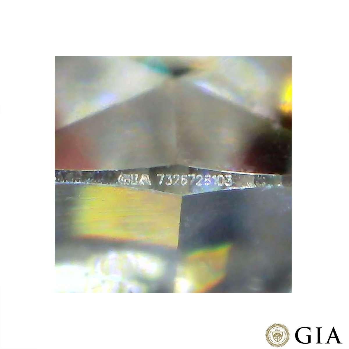 Cartier Anello in platino con diamante taglio brillante rotondo solitario 1895 0,30ct H/VS2 in vendita 1